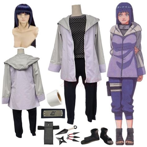 Hinata Costume, Comic Cosplay, Halloween Comic, Naruto Hinata, Cosplay Clothes, Halloween 23, Cosplay Naruto, Naruto Cosplay, Anime Inspired Outfits