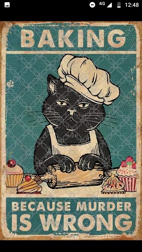 Shut The Fucupcakes, Grafika Vintage, طابع بريدي, Retro Tin Signs, Funny Bathroom Decor, Plakat Design, Cat Posters, Vintage Poster Art, Cat Portraits