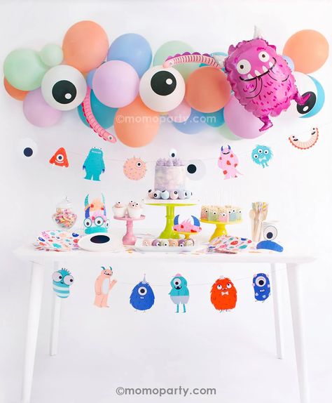 Purple Monster Foil Balloon Monster Theme Birthday Party, Monster Balloons, Balloon Cloud, Little Monster Party, Monster Baby Showers, Monster Birthday Party, Little Monster Birthday, Monster Box, Halloween Baby Shower Theme