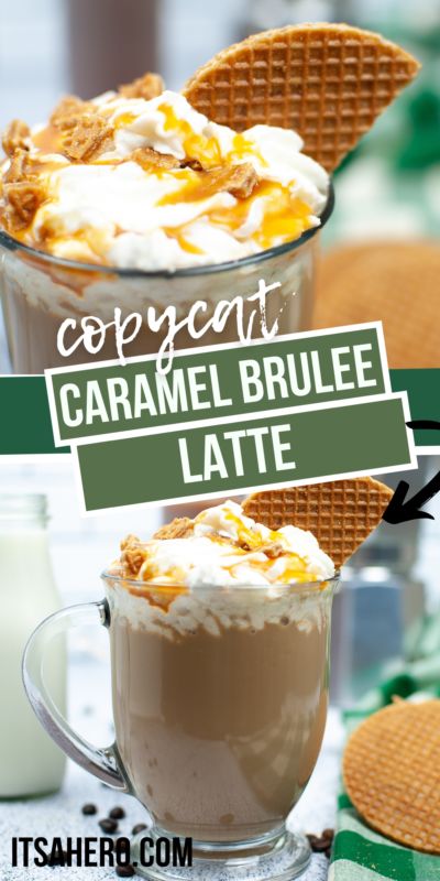 Starbucks Caramel Brulee Latte Recipe, Starbucks Creme Brulee Latte, Carmel Brulee Latte Recipe, Copycat Starbucks Caramel Macchiato, Copycat Caramel Brulee Latte, Carmel Brûlée Latte Starbucks, Starbucks Caramel Brulee Latte, Caramel Brulee Latte, Starbucks Caramel