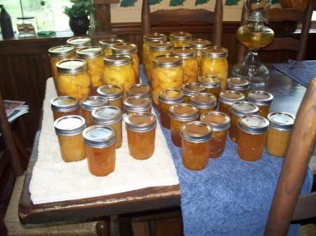 Peach - Habanero Jam Recipe Peach Pepper Jelly Recipe, Peach Habanero Jam, Peach Pepper Jelly, Habanero Jam, Habanero Recipes, Habanero Jelly, Pepper Jelly Recipes, Canning Peaches, Hot Pepper Jelly