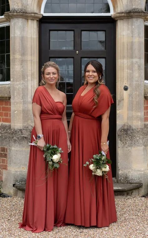 Rustic Bridesmaid Dresses, Trip To Turkey, Multiway Bridesmaid Dress, Traveling Fashion, Rust Bridesmaid Dress, Fall Bridesmaids, Summer Bridesmaid Dresses, Fall Bridesmaid Dresses, Multi Way Dress