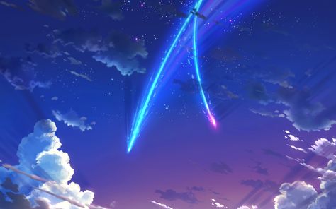 Anime Your Name.  Kimi No Na Wa. Wallpaper Your Name Landscape, Wall Scenery, Kimi No Na Wa Wallpaper, Your Name Wallpaper, Makoto Shinkai, Anime Wallpaper 1920x1080, Your Name Anime, Download Anime, Anime Outfit