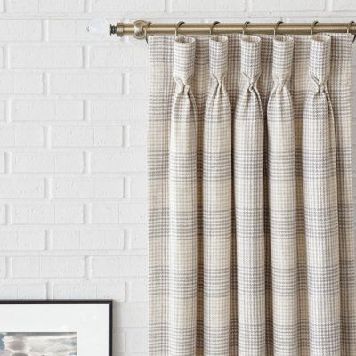 Checkered Room, Tweed Curtains, Buffalo Check Curtains, Check Curtains, Plaid Curtains, Eastern Accents, Darkening Curtains, Pleated Curtains, Curtain Patterns