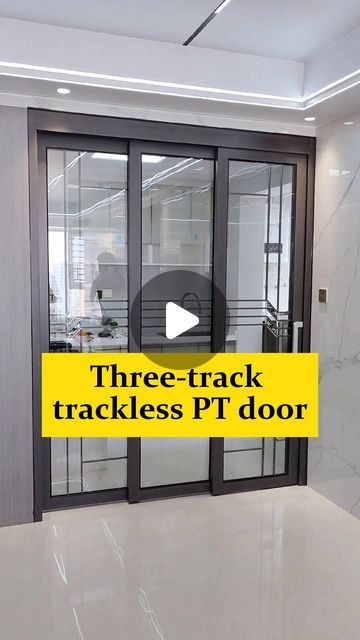 chinawindoors on Instagram: "There is not enough space to solve it with PT door! This sliding PT door can both push and pull and open flatly. It can open up to 180 degrees and completely fits the wall. It greatly saves space and increases the range of activities. The unique push-slide system is carefully designed to have no bottom rails, yet it is a sturdy system that will not cause tripping. It is very convenient to clean the floor without obstruction. Various colors, simple and versatile, widely used in living rooms, balconies, kitchens, bathrooms and corridors, etc. #foldingdoor #slidingdoor #aluminumwindows #windows #windowfactory #fyp  #foryou #viral #homedecor #homedecormalaysia #kakidekomalaysia #dekorumah  #hiasrumah #carporch #patio #foldingdoor #safetydoor #outdoortiles #houseren Folding Patio Doors, Glass Balcony, Sliding Folding Doors, Folding Glass Doors, 2024 Kitchen, Villa Design Architecture, Balcony Doors, Living Room Door, Building Renovation