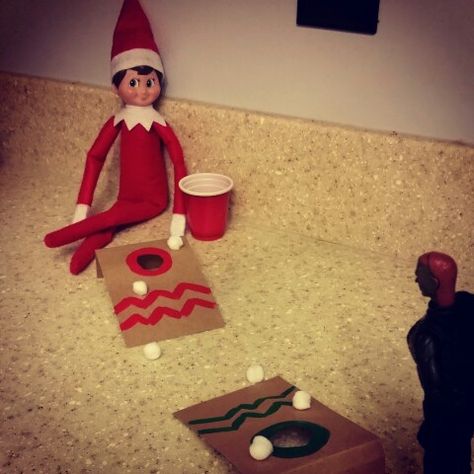 Awesome Elf On The Shelf Ideas, Elf Fun, Jack And Jack, Pallet Signs, Christmas 2014, Shelf Ideas, The Elf, Elf On The Shelf, Elf