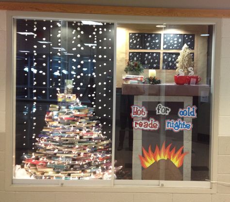 Winter Display 2013 Created for Central High School, Springfield MO Winter Display Case School, School Display Case, Winter Display, School Display, School Displays, Christmas School, Display Cases, Classroom Door, Springfield Mo