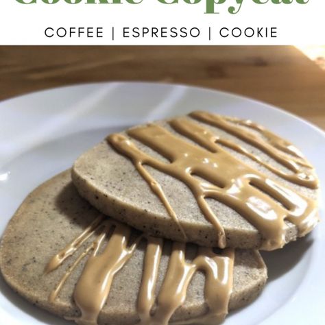 Coffee Shortbread Cookies, Coffee Shortbread, Secret Cookie Recipe, Bread Machine Cinnamon Rolls, Cookie Glaze, Espresso Cookie, Kona Coffee, Chocolate Chip Ice Cream, Coffee Cookies