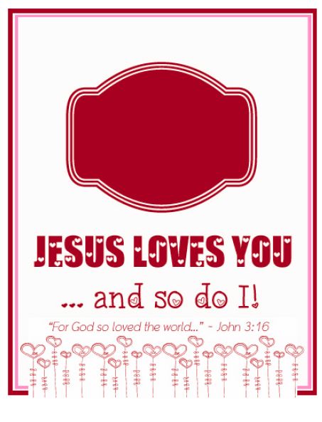 Love this! Christian Valentine's Day FREE Printable Jesus Loves You card {plus tutorial for DIY Necklace] | @FaithGateway #jesus #christian #valentine #printable Cute Reminder, Cricut Valentine, Christian Valentines, Christian Crafts, Preschool Valentines, Fun Snacks For Kids, Valentines Day Activities, Diy Valentines Crafts, For God So Loved The World