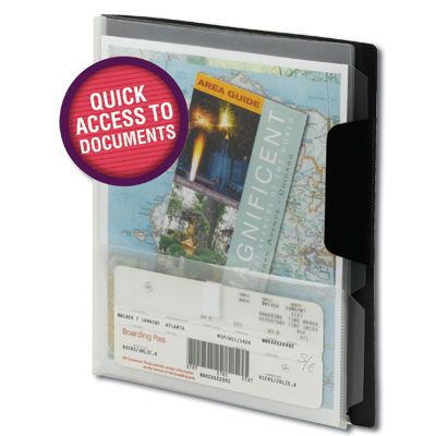 Organize Your Travel Documents | Best Results Organizing Franklin Planner, Train Map, Travel Document Organizer, Restaurant Coupons, Document Organizer, Boarding Passes, Travel Documents, Plastic Envelopes, Documents Organization