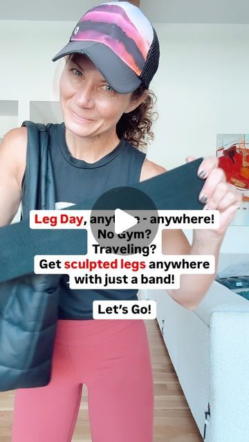 Neelee Tschetter | CPT | Certified Macro Coach on Instagram: "No gym, no problem! 💥
This leg day workout using just a cloth band is perfect for when you are on the go, traveling or need a deload week! You can still sculpt your legs without a gym.
Higher reps will create a burn 🔥!
Comment “Bands” for link to 4 pack of cloth bands w various resistance.
Complete each exercise 3x before moving to the next exercise:
Banded Squat Pulse 3 sets x 25 pulses
Banded Lateral Walks 3 sets 10 steps each side 
Banded Glute Bridge 3 sets 25 reps 
Banded Fire Hydrant 3 sets 25 reps each leg
Banded Donkey Kicks 3 sets 25 reps each leg
Banded Glute Pulse 3 sets x 25 reps each leg 
Banded Step Out Squats 3 sets x 10 squats each leg 
Wall Sit Challenge Hold for 60 seconds or as long as possible 🔥🔥🔥
Can yo Wall Sit Challenge, Squat Pulse, Wall Sit, Leg Day Workout, Pulse Squats, No Gym, Leg Day Workouts, Wall Sits, Donkey Kicks