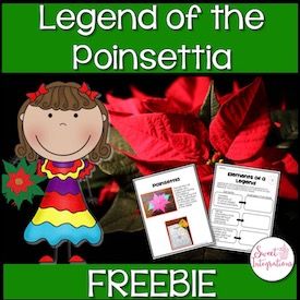 Upper Elementary Christmas, Poinsettia Craft, Legend Of The Poinsettia, Poster Elements, Preschool Family, Teacher Crafts, Mexico Christmas, Preschool Christmas Activities, Christmas Units