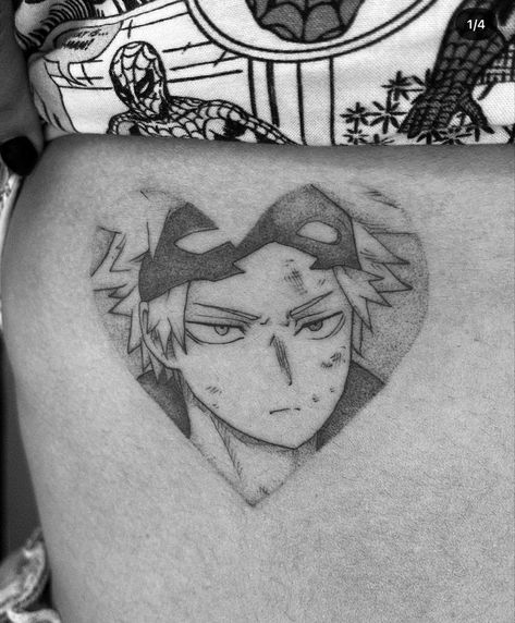 Bakugo Tattoo Ideas, Mha Tattoos Simple, Bakugo Tattoo, Mha Tattoos, Mha Quotes, Nails Jewelry, Tattoos Inspo, Anime Nails, Anime Tattoo