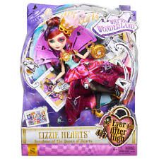 BNIB Ever After High Way Too Wonderland Lizzie Heart Doll Ever After High Lizzie Hearts, Ever After High Lizzie, Way Too Wonderland, Ever After High Toys, High Way, 2000s Toys, Lizzie Hearts, Fairy Tale Characters, Barbie Toys