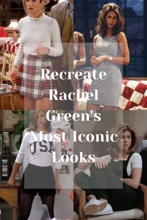 Rachel Green Aesthetic Outfits, Outfits From Friends, Friends Outfits 90s, Friends Rachel Outfits, 90s Party Outfit, Lucy Rose, Rachel Green Style, Rachel Green Outfits, Rachel Friends