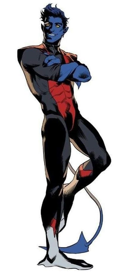 Nightcrawler Art, Nightcrawler Comic, Nightcrawler Marvel, Nightcrawler Xmen, Hanta Sero, Xman Marvel, Xmen Comics, Pahlawan Super, Dc Memes