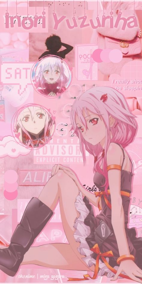 Guilty Crown Wallpapers, Inori Yuzuriha, Guilty Crown, Anime Phone, Hd Anime Wallpapers, In Aesthetic, Anime Warrior, Abstract Poster, I Love Anime