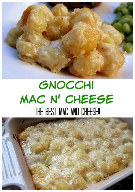 Gnocchi Mac and Cheese - THE BEST mac and cheese EVER! They only mac and cheese recipe you will need! I could eat this with every meal and never get sick of it! Give it a try ASAP! Gnocchi Mac And Cheese, Best Homemade Mac And Cheese Recipe, The Best Mac And Cheese, Best Mac And Cheese, Best Mac, Mac And Cheese Recipe, Gnocchi Recipes, Cheese Recipe, Cheese Recipes