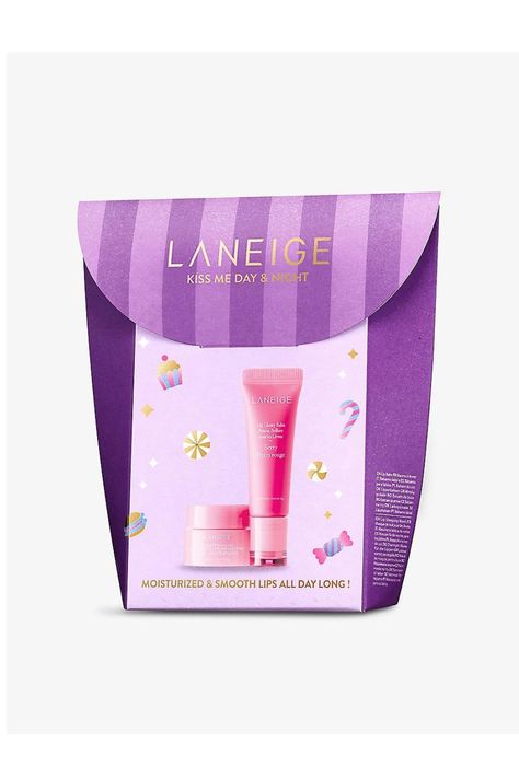 LANEIGE Kiss Me Day and Night Set Lip Glowy Balm, Night Set, Night Care, Berry Fruit, Latest Makeup, Perfect Lips, Lip Sleeping Mask, Smooth Lips, Sleeping Mask