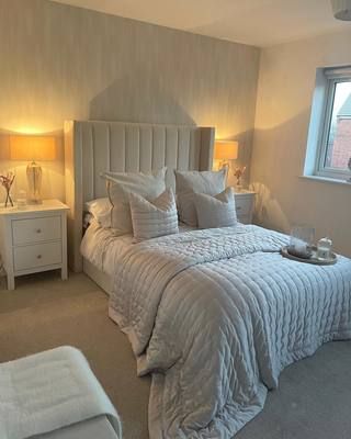 Dusk Bedroom, Dusk Bed, Bedroom Furnishings, Home Inspiration, Main Bedroom, Shop The Look, Luxury Homes, New Homes, Bedroom