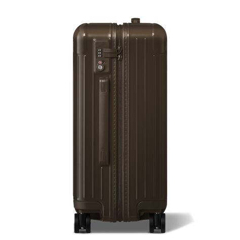 Essential Cabin Lightweight Carry-On Suitcase | Cedar Brown | RIMOWA Olympic Airlines, Rimowa Luggage, Jet Airways, Air Transat, Asiana Airlines, Cebu Pacific, China Airlines, Thai Airways, Cabin Suitcase