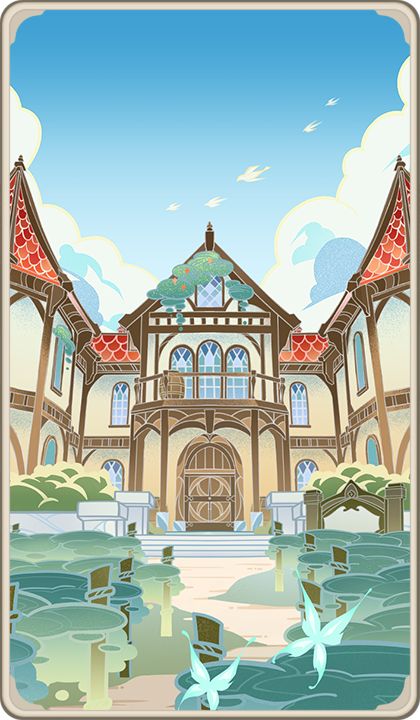 Dawn Winery | Genshin Impact Wiki | Fandom Dawn Winery, Genius Invokation, Fantasy Rooms, 3d Concept, Building Art, Cat Cards, Environment Design, Scenery Wallpaper, Small Designs