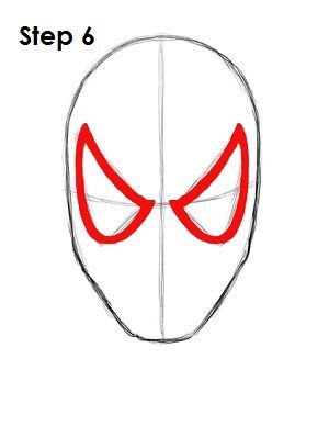 How To Draw Spiderman, Draw Spider, How To Make Spiders, Male Face Drawing, Dr Octopus, Marvel Paintings, Spiderman Mask, How To Draw People, Spiderman Drawing