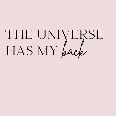 Universe Has My Back, Lucky Quotes, Drawing Designs, Spirituality Affirmations, Child Of The Universe, Universe Love, Universe Quotes, Wallpapers Quotes, Babe Quotes