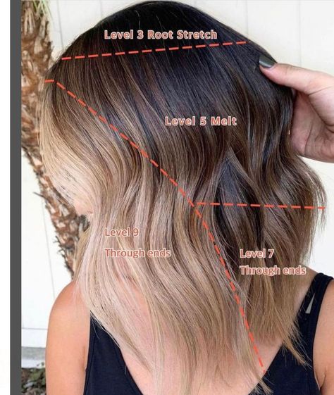 Hair Dye Techniques, Hair Color Placement, Hair Foils, Redken Hair Color, Redken Hair Products, Hair Color Options, Hair Color Formulas, Hair Therapy, Hair Techniques