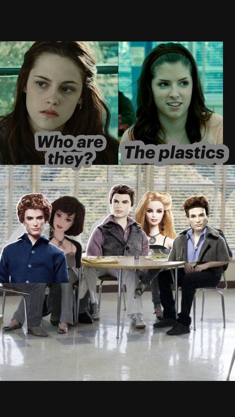 Mean girls twilight meme Twilight Meme, Twilight Videos, Twilight Jokes, Twilight Quotes, Twilight Saga Series, Robert Pattinson Twilight, Twilight Funny, Twilight Memes, Twilight Edward