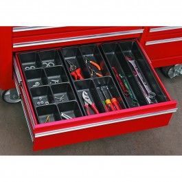 Parts Storage - Harbor Freight Tools Toolbox Ideas, Warehouse Organization, Tool Chest Organization, Sewing Tools Organizer, Organization Clothes, Tool Drawer Organizer, Tools Organization, Angel Paintings, Basement Organization