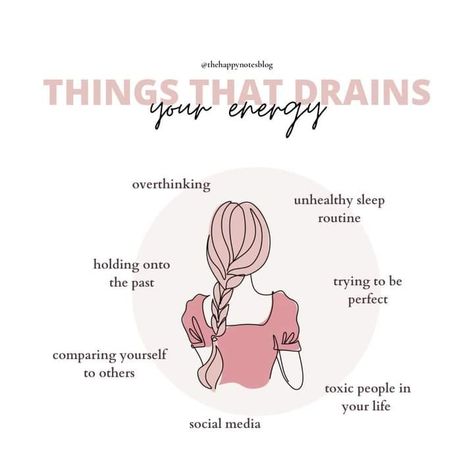 ctto Energy Drain, Sleep Routine, Comparing Yourself To Others, Toxic People, Love And Light, The Past, Social Media, Energy, Quotes