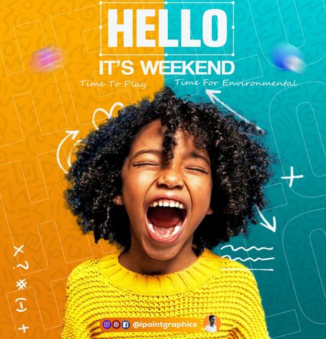 Weekend Flyer Design, Sports Design Ideas, Church Media Design, Adobe Photoshop Design, Social Media Advertising Design, Creative Advertising Design, Instagram Template Design, Flyer Design Inspiration, Event Poster Design