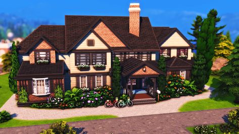 ✨Brand new pack restricted build!✨ This uses base game and high school years. It’s big enough to use for generational gameplay and on 30x30 lot in Copperdale. ✨It’s been play-tested ✨It’s available on my Sims 4 gallery: ID svelure ✨The speed build is on my YouTube channel- link in bio ———————————- 🔷Name: Base Game + High School Years 🔷7 Bedroom/4 Bathroom 🔷Cost: 178,526 🔷Packs: Base Game and High School Years 🔷Cheats- Move Objects, live edit objects, hidden objects 🔷Mods- MCCC Command Cent High School Years Sims 4, Sims 4 Generations, Highschool Design, Sims 4 High School, Sims4 House, Cc Packs, Sims Houses, Cc Furniture, School Pack