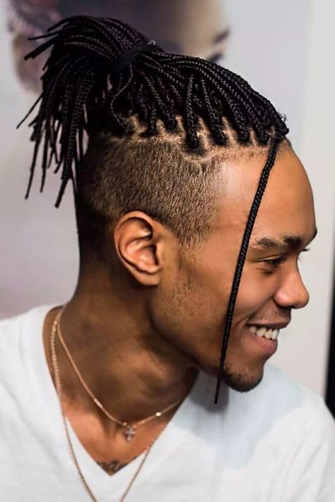 25 Box Braids Men Hairstyles Ideas in 2023 Box Braids Men, Braid Styles For Men, Dreadlock Hairstyles For Men, Men's Long Hairstyles, Long Box Braids, Small Braids, Black Men Hairstyles, Short Braids, Mens Braids Hairstyles