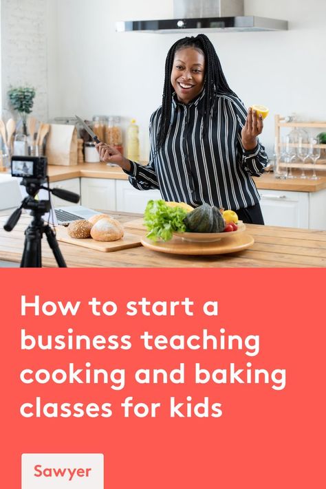 Teaching Class, Cooking Classes For Kids, Baking Classes, To Start A Business, Kids Class, After School Program, Start A Business, Cricut Tutorials, Camping With Kids