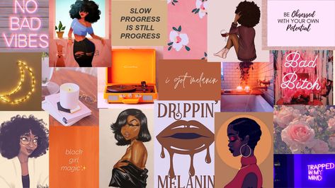 Created by ME, Aleah Grimshaw. The pictures are not mine ! 💞 Feel free to use & let me know how much you love it! Pretty Laptop Wallpaper Aesthetic, Baddie Desktop Wallpaper, Brown Baddie, Macbook Screensaver, Imac Wallpaper, Macbook Wallpapers, Melanin Art, Desktop Wallpaper Macbook, Macbook Air Wallpaper