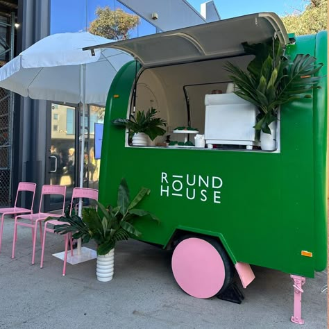 Looking for some ideas for your next event? | Woofys Foodtrucks Ideas, Matcha Bar, Mobile Coffee Cart, Mobile Coffee Shop, Drink Stand, Coffee Van, Coffee Trailer, Mobile Coffee, Food Cart Design