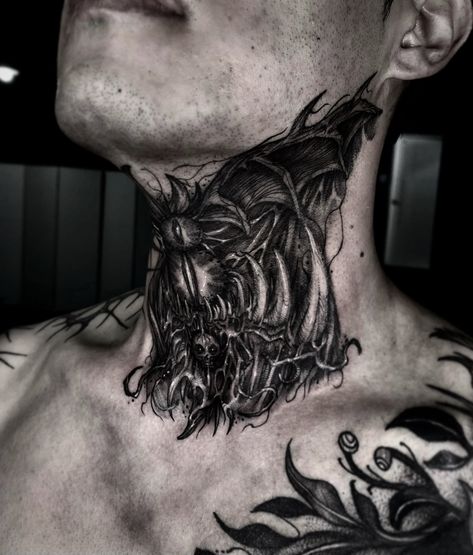 Dark art Freehand work . . . . . . . . . . #darktattoo #darkart #koreatattoo #tattooshop #darkwork #blackwork Korea Tattoo, Dark Tattoo, Tattoo Shop, Dark Art, Blackwork, Quick Saves, Art