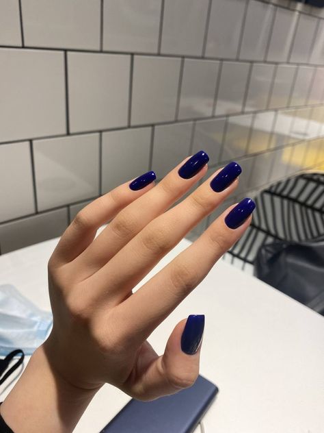 Electric Blue Nail Art, Blue Electric Nails, Electric Blue Nails Design, Blue Nails Aesthetic, Electric Blue Nails, Attractive Nails, Nail 2023, Blue Nail Designs, Art Designs Ideas