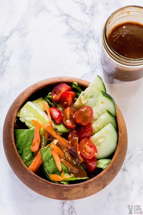 Balsamic Vinaigrette Recipe With Olive Oil | Low Carb Yum Balsamic Vinaigrette Salad, Balsamic Vinaigrette Recipe, Vinegar Salad Dressing, Keto Burger, Olive Oil Recipes, Vinaigrette Salad, Italian Olives, Vinaigrette Recipe, Healthy Salad Dressing