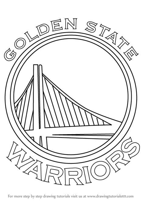 Golden State Warriors Cake, Golden State Warriors Party, Golden State Warriors Outfit, Golden State Warriors Logo, Warriors Logo, Golden State Basketball, Golden State Warriors Basketball, New Year Coloring Pages, Golden Warriors