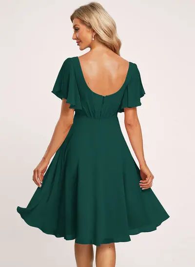 Dark Green, Hunter Green, Tea-Length Bridesmaid Dresses | JJ's House Dark Green Bridesmaid Dress, Tea Length Bridesmaid Dresses, Green Bridesmaid, Green Bridesmaid Dresses, Tea Length, Hunter Green, Green Tea, Dark Green, Bridesmaid Dresses