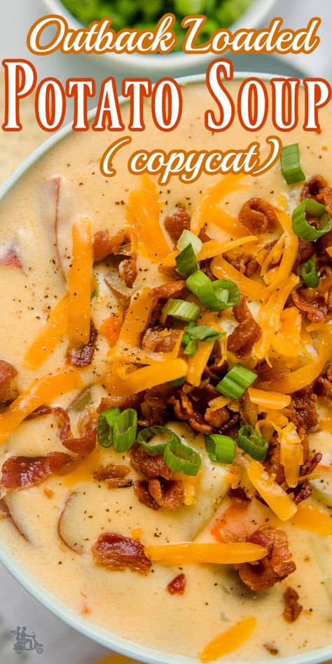 Bob Evans Loaded Baked Potato Soup, Potatoe Bacon Cheese Soup, Ole Charleys Potato Soup, Long Horn Potato Soup Recipe, Copycat Newks Loaded Potato Soup, Copycat Loaded Baked Potato Soup, Russet Potato Soup Recipes, Outback Loaded Potato Soup, Outback Steakhouse Potato Soup Recipe