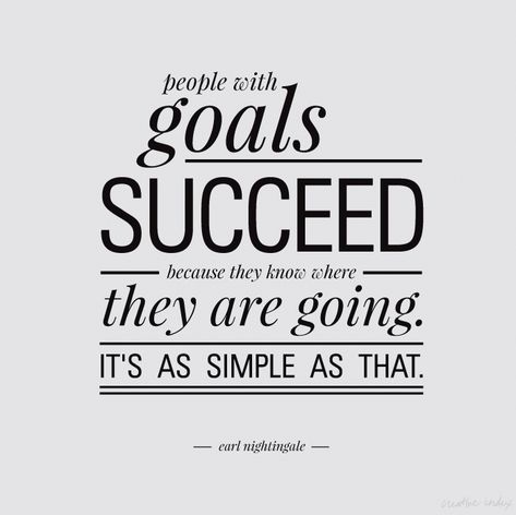 "People with goals succeed because they know where they are going. It's as simple as that." Thursday Thoughts, Thursday Quotes, Thursday Motivation, Work Motivational Quotes, Goal Quotes, Morning Motivation, Work Quotes, Encouragement Quotes, A Quote