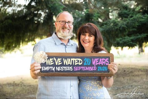 Empty Nesters Photo Shoot Ideas, Empty Nest Photo Shoot, Graduation College, Empty Nesters, Just The Two Of Us, Empty Nest, 25th Wedding Anniversary, Say Cheese, Odds And Ends