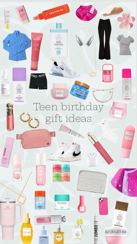 🎉🥳Teen birthday gift ideas (for girls)🥳🎉 Teen Birthday Gift Ideas, Bday Gift Ideas, Oil Painting Portraits, 16 Birthday Presents, Teen Girl Birthday Gifts, Preppy Birthday Gifts, Teenager Birthday Gifts, Girly Gifts Ideas, Girly Christmas Gifts