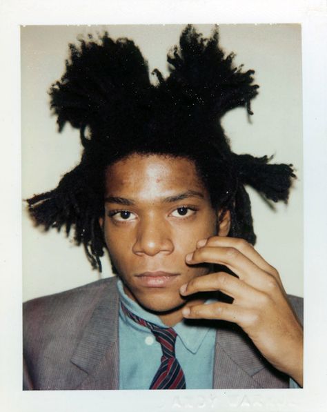 Jean-Michel Basquiat Polaroid Portraits by Andy Warhol Jean Basquiat, Andy Warhol Polaroids, Jm Basquiat, Collateral Beauty, Basquiat Art, Michel Basquiat, Neo Expressionism, Robert Mapplethorpe, Jasper Johns