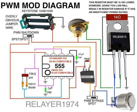 we have been building a ton of these lately... this is the what were using currently. ALL CREDIT TO MIKE AKA RELAYER 1974 for the diagrams. Diy Box Mod, Mechanical Mods, Electronic Schematics, Angel Eye, Circuit Diagram, Electronics Circuit, Diy Electronics, Electronics Projects, Circuit