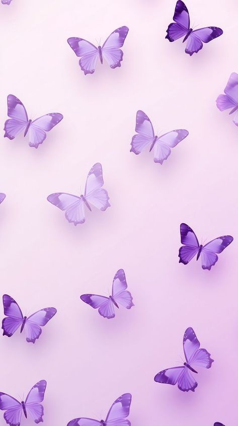 Pastel butterfly pattern purple backgrounds petal.  | premium image by rawpixel.com / Wan Lilac Iphone Wallpaper, Iphone Wallpaper Lavender, Butterfly Phone Wallpaper, Wallpaper Lavender, Lilac Iphone, Iphone Wallpaper Cute, Phone Wallpaper Iphone, Pastel Butterfly, Iphone Wallpaper Iphone